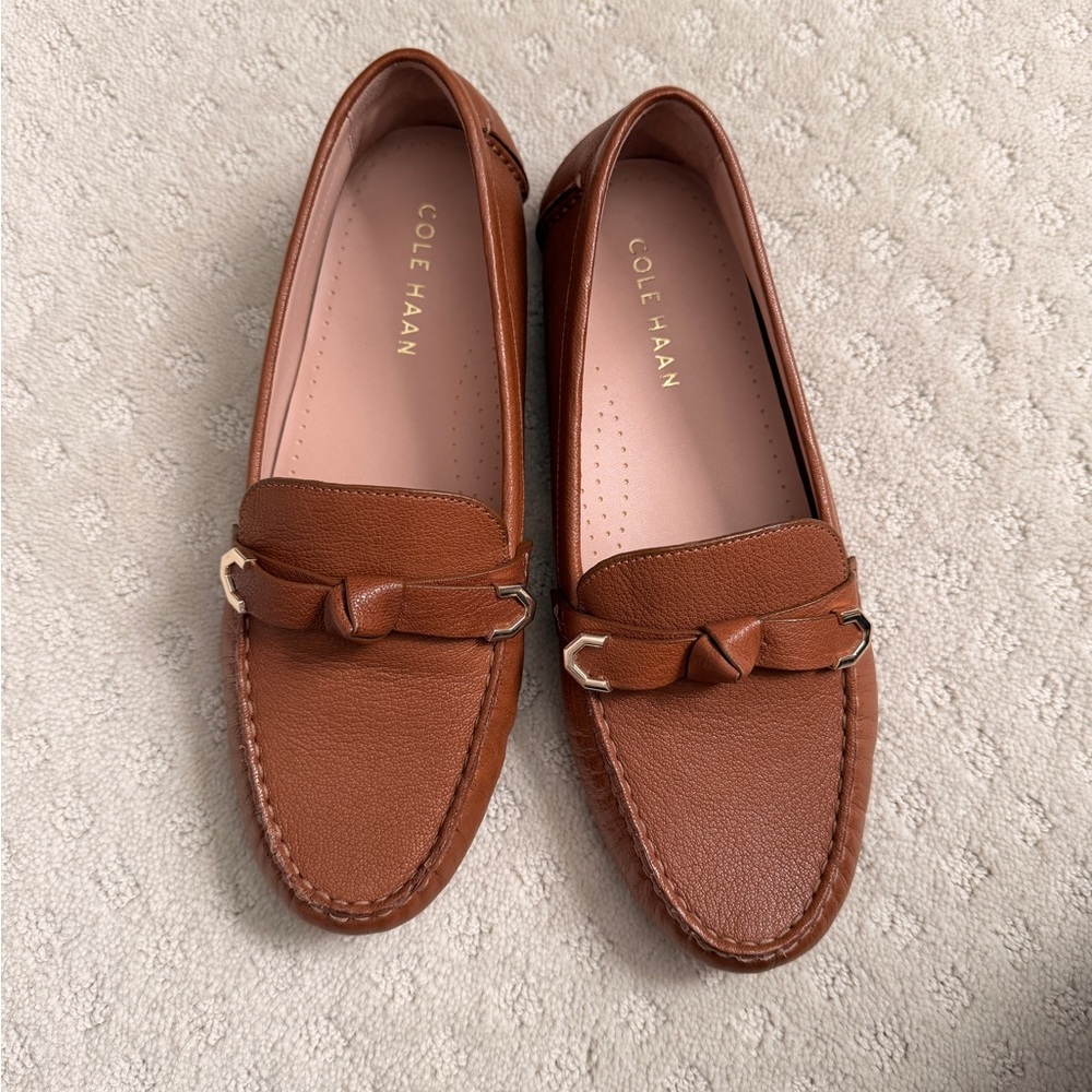 Cole Haan Brown Leather Loafers